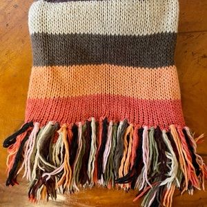 Merino Wool multi colored scarf (Anthropologie)